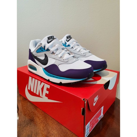 Nike Air Max Correlate (White/Purple/Turquoise) Women's sz 6.5 [New with Box] - Picture 2 of 12
